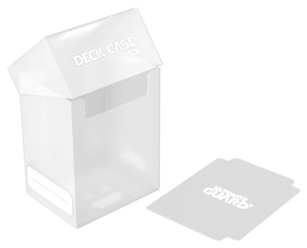 Ultimate Guard Deck Case 80+ (74 x 59 x 96 mm)  - Transparent